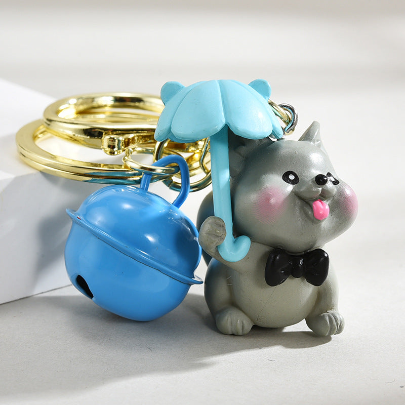 wholesale Resin Cartoon Puppy Keychain